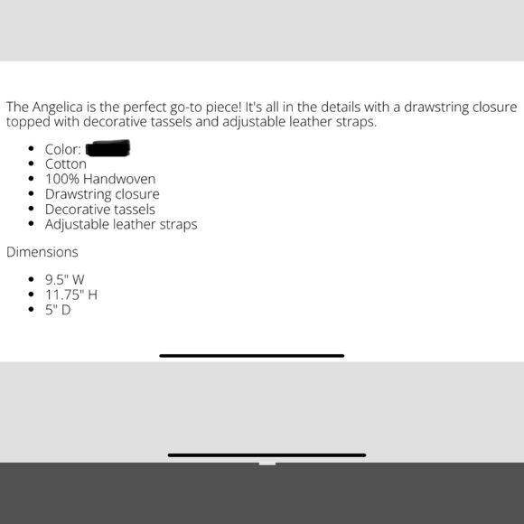 Mercado Global Angelica Backpack NWOT - Picture 2 of 7